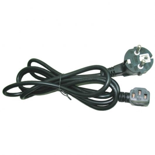 Gembird PC-186A-VDE Cable de Alimentación VDE Schuko Macho a C13 1.8m Negro