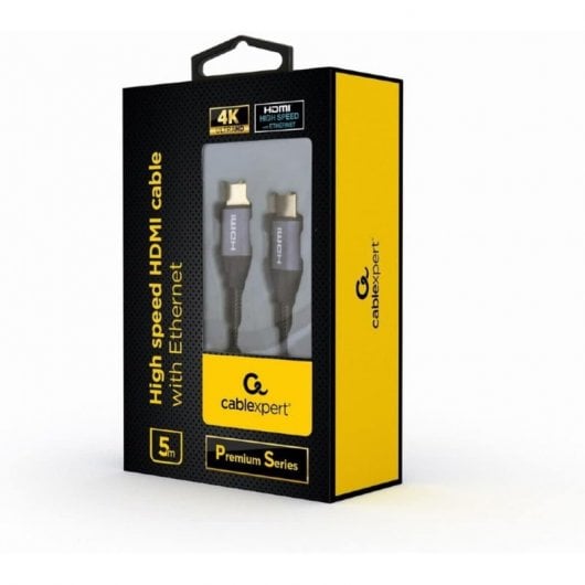 Gembird CCBP-HDMI-5M HDMI-Kabel HDMI Typ A (Standard) Grau