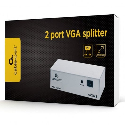 Gembird GVS122 Divisor VGA de 2 Vias Branco