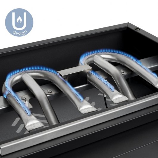 HKoenig PLX1032 Grelhador 3 Queimadores 63,5x36cm