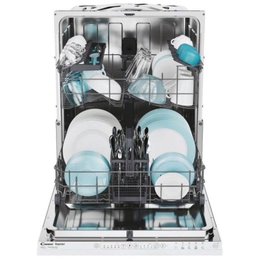 Máquina de Lavar Loiça Candy RapidÓ CI 3E6L0W 13 Conjuntos E Branco