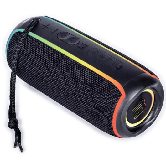Elbe ALT-N12-TWS Coluna Portátil Bluetooth Resistente à Água 20W RGB Preta