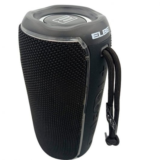Elbe ALT-N12-TWS Coluna Portátil Bluetooth Resistente à Água 20W RGB Preta