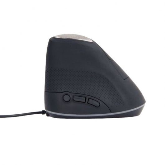 Mouse ottico ergonomico Gembird 6 pulsanti 3200 DPI Grigio siderale