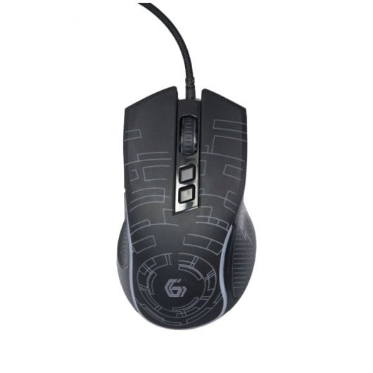 Gembird MUSG-RGB-01 Maus Gaming rechts USB Typ-A 3600 DPI