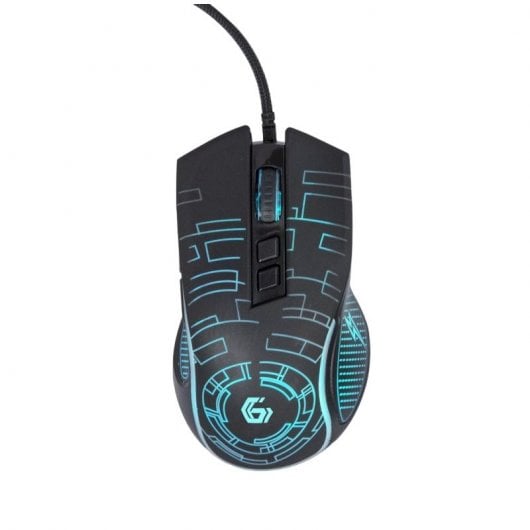 Gembird MUSG-RGB-01 Maus Gaming rechts USB Typ-A 3600 DPI