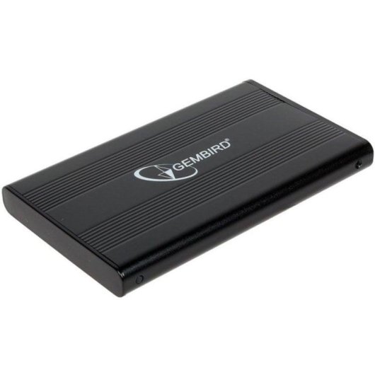 Festplattengehäuse Gembird EE2-U2S-5 2.5" SATA USB 2.0 Aluminium Schwarz
