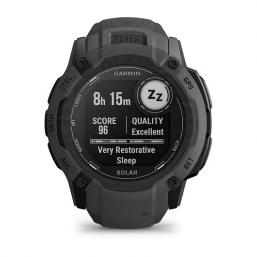 Garmin Instinct 2X Solar Smartwatch Preto