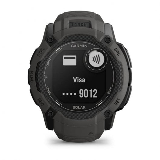 Garmin Instinct 2X Solar Smartwatch Preto