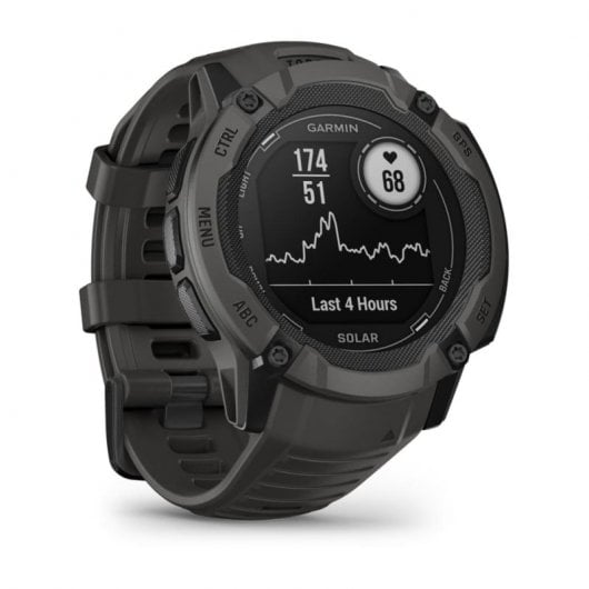 Garmin Instinct 2X Solar Smartwatch Preto