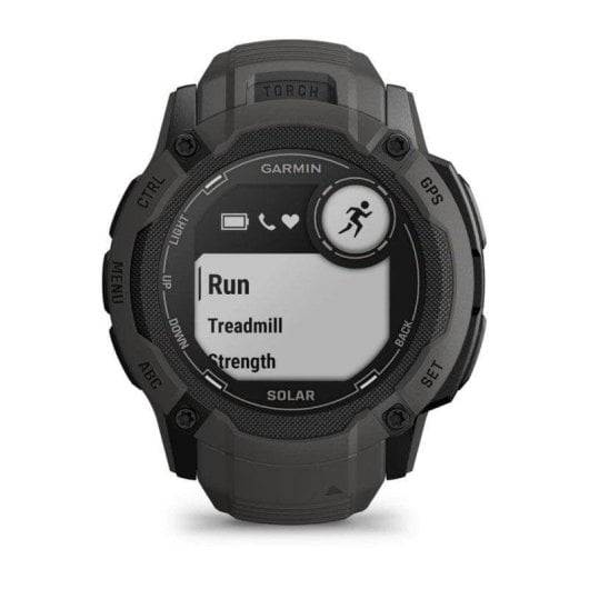 Garmin Instinct 2X Solar GPS NFC Bluetooth 50mm MIP Graphite Unisex 10ATM SpO2 Pulsmonitor