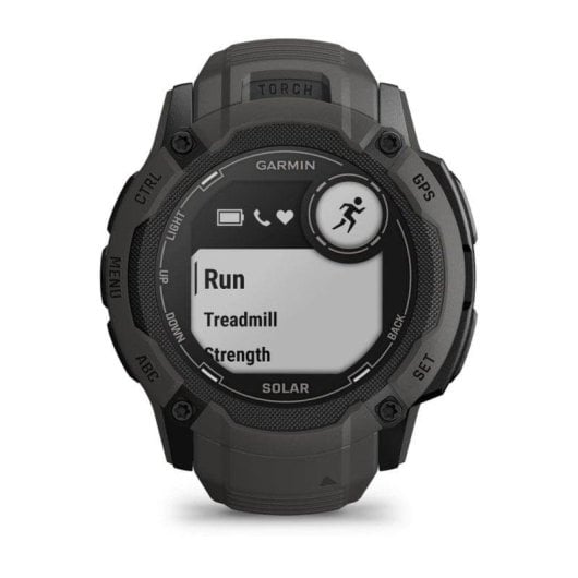 Garmin Instinct 2X Solar GPS NFC Bluetooth 50mm MIP Graphite Unisex 10ATM SpO2 Pulsmonitor