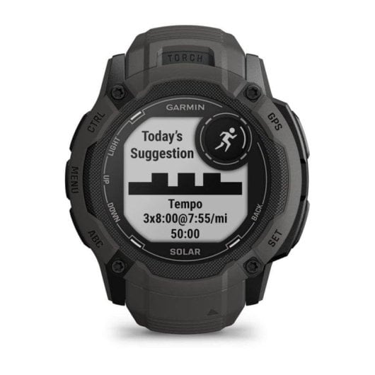 Garmin Instinct 2X Solar GPS NFC Bluetooth 50mm MIP Graphite Unisex 10ATM SpO2 Pulsmonitor