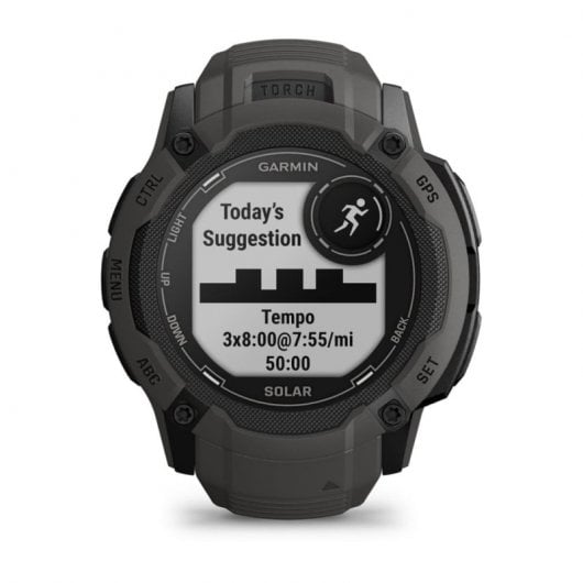 Garmin Instinct 2X Solar Smartwatch Preto