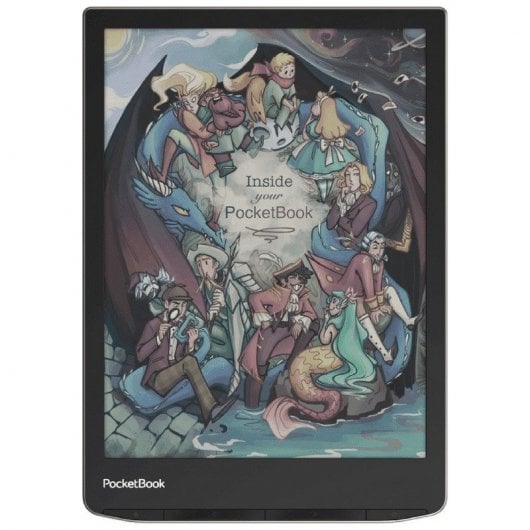 PocketBook InkPad Color 2 Livro Electrónico 7.8" 32GB Prateado Luna