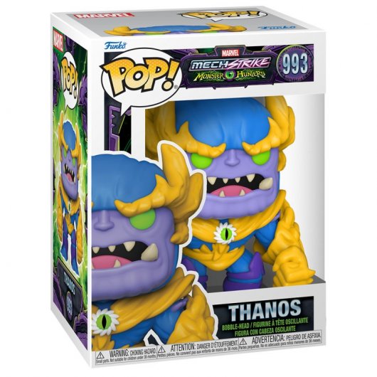 Funko Pop Marvel Mech Strike Monster Hunters Thanos