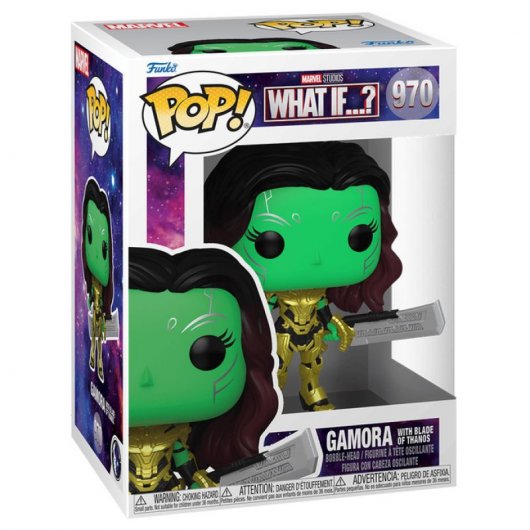 Funko Pop Marvel What If Gamora con la Espada de Thanos