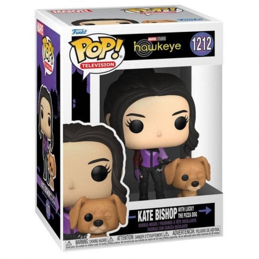 Funko Pop Hawkeye Kate Bishop mit Lucky