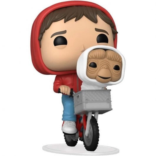 Funko Pop Film E.T Elliot con E.T su una bicicletta