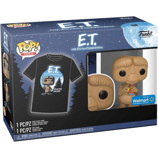 Funko Pop & Tee E.T. El Extraterreste + Camiseta Talla XL