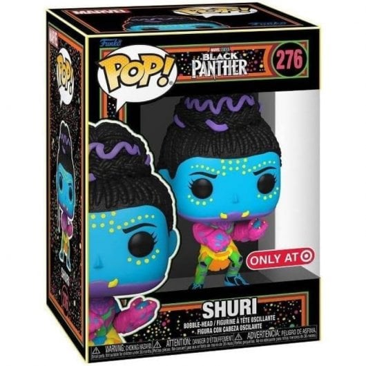 Funko Pop Marvel Black Panter Shuri Blacklight