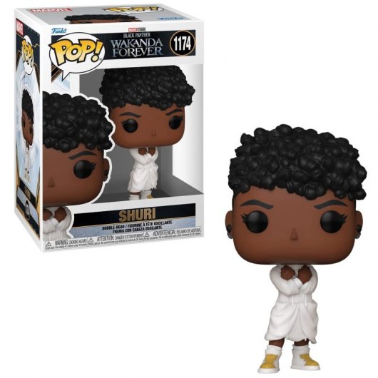 Funko Pop Marvel Black Panther: Wakanda Forever Shuri in Weiß gekleidet