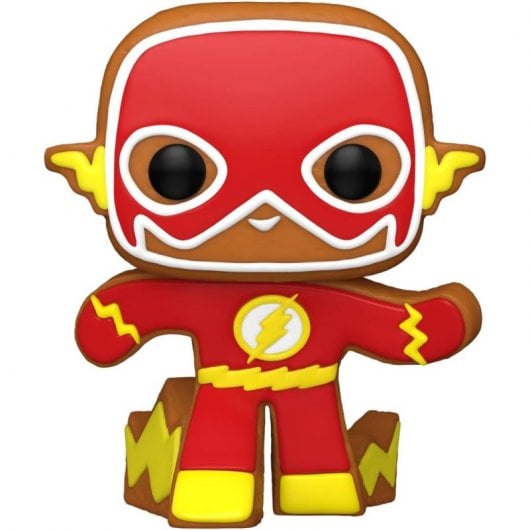 Funko Pop DC Heroes Flash Pain d'épice de Noël