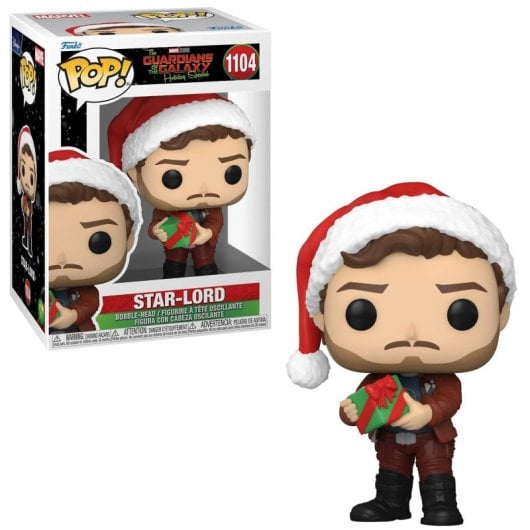Funko Pop Marvel Gardiens de la Galaxie Star Lord Spécial Noël