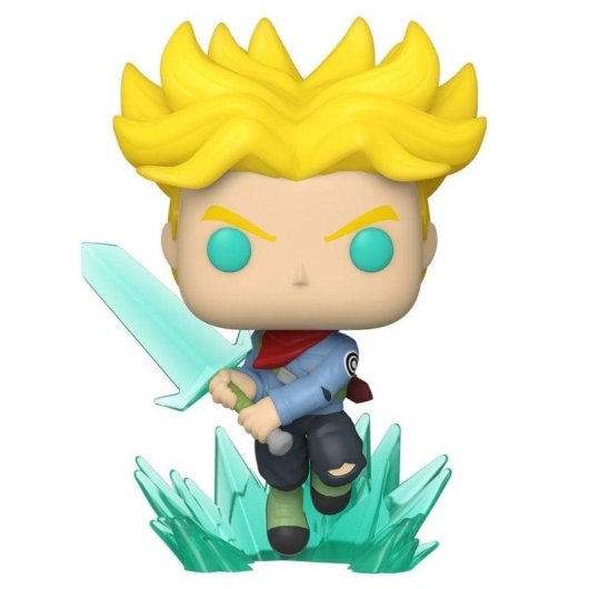 Figura da collezione Funko POP Animation 58019 Saiyan Trunks con Spada Dragon Ball Super