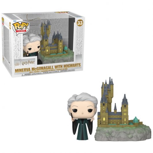 Funko Pop Harry Potter Minerva McGonagall com Hogwarts