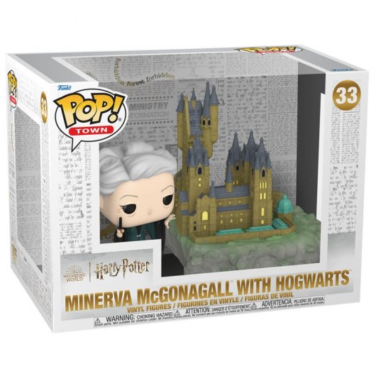 Funko Pop Harry Potter Minerva McGonagall com Hogwarts