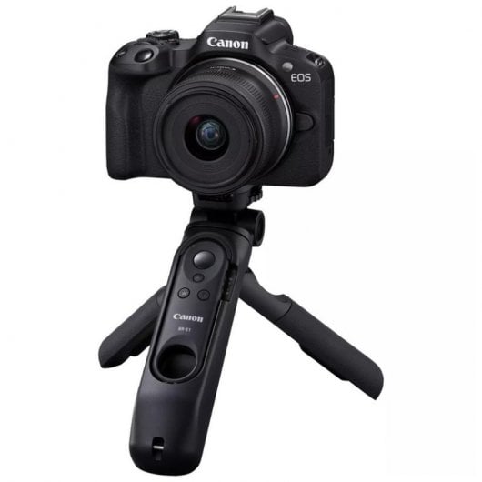 Canon EOS R50 24.2MP WiFi Preto + Kit para Vloggers