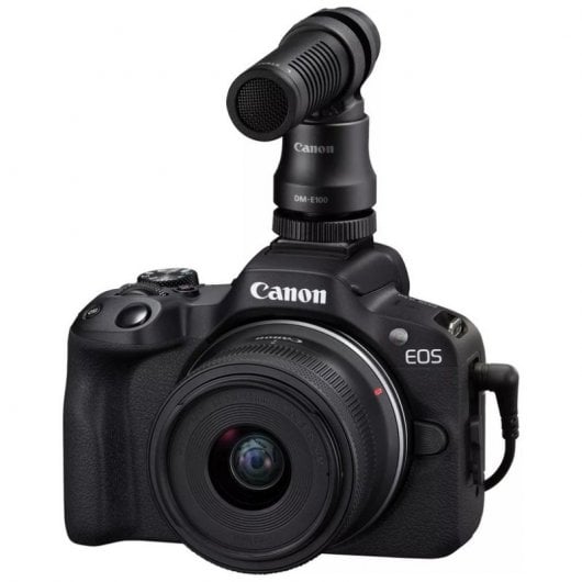 Canon EOS R50 24.2MP WiFi Preto + Kit para Vloggers