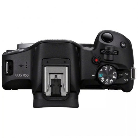 Canon EOS R50 24.2MP WiFi Preto + Kit para Vloggers