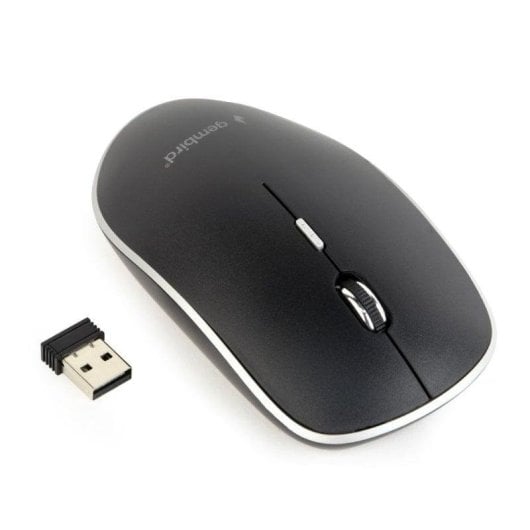 Mouse Gembird MUSW-4BS-01 Wireless 1600DPI Nero Ambidestro Silenzioso