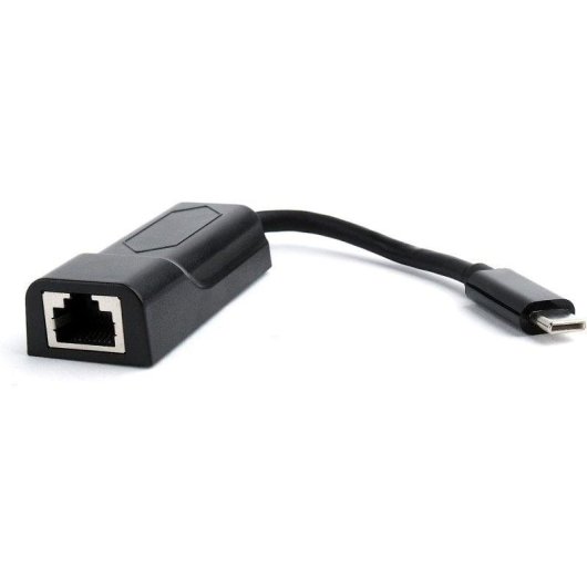 Adaptador de Red USB-C a Ethernet Gembird A-CM-LAN-01 Gigabit 1000 Mbps