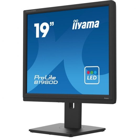 iiyama ProLite B1980D-B5 Monitor PC 48,3 cm (19") 1280 x 1024 Pixel SXGA LCD Nero