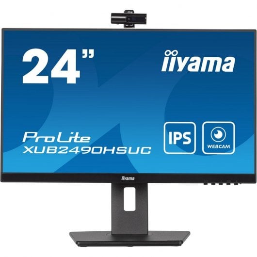 Webcam Iiyama ProLite XUB2490HSUC-B5 LED IPS FullHD da 23,8"