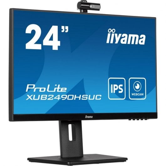 Webcam Iiyama ProLite XUB2490HSUC-B5 LED IPS FullHD da 23,8"