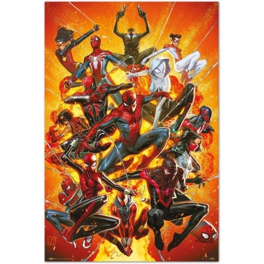 Erik Affiche Marvel Spiderman Spider Geddon 1 91,5x61cm