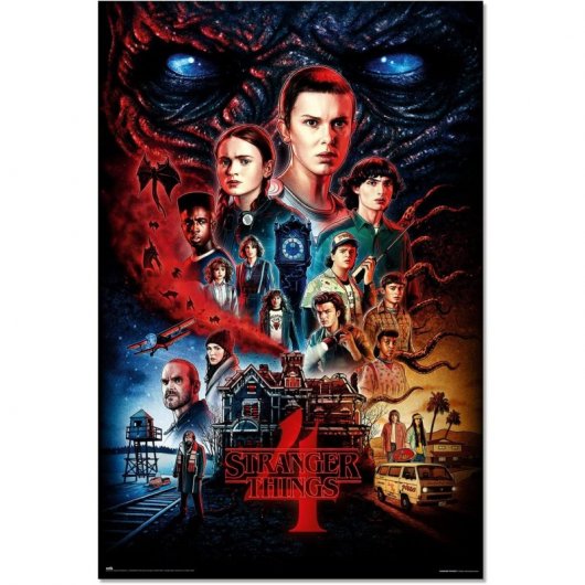 Erik Poster Stranger Things Vecnas Haus 91,5x61cm