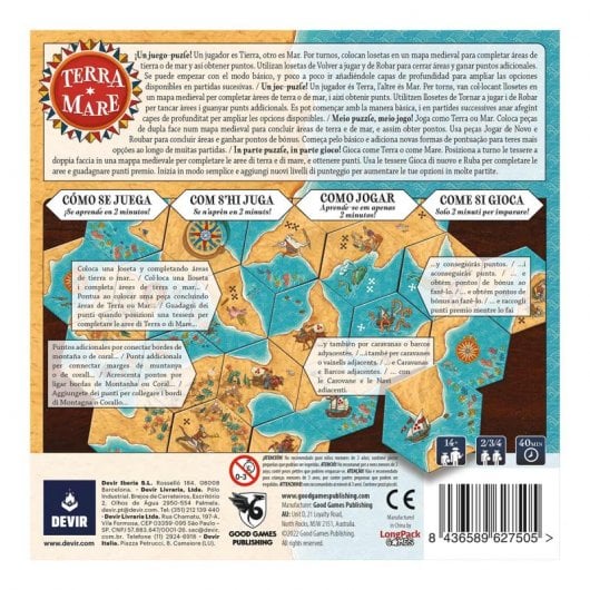 Gioco da tavolo Devir Terra Mare