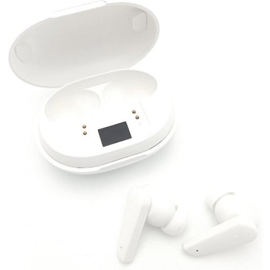 Elbe ABTWS-005-B Cuffie Bluetooth TWS bianche