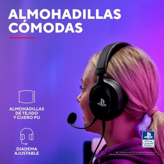 Trust GXT 498 Forta Casque de jeu noir pour PS5