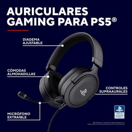 Trust GXT 498 Forta Casque de jeu noir pour PS5
