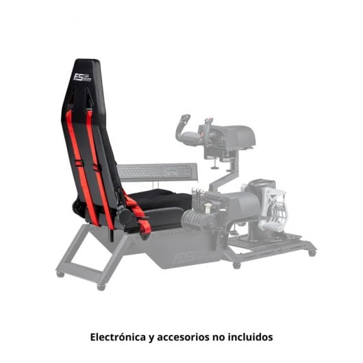 Next Level Racing Flight Simulator Seat Only Asiento de Vuelo Negro
