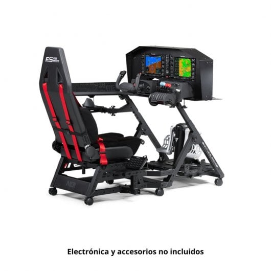 Next Level Racing Flight Seat Pro Asiento de Vuelo Negro