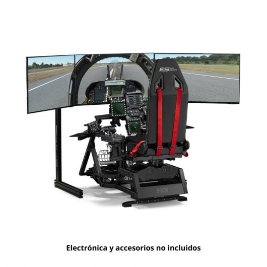 Next Level Racing Flight Seat Pro Asiento de Vuelo Negro