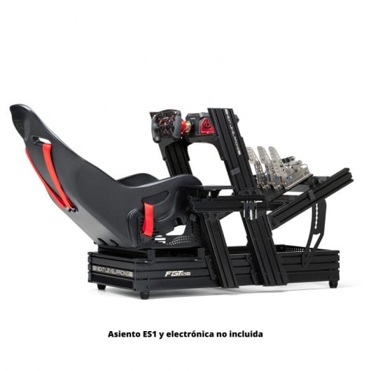 Cockpit da corsa con montaggio anteriore e laterale F-GT Elite 160 Black Edition di livello successivo