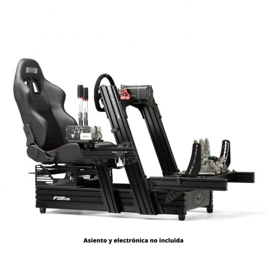 Cockpit da corsa con montaggio anteriore e laterale F-GT Elite 160 Black Edition di livello successivo